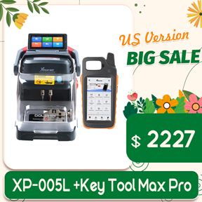 Xhorse Dolphin II XP-005L Key Cutting Machine and VVDI Key Tool Max Pro